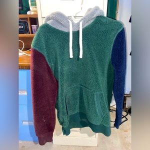 Sherpa sweatshirt by American eagle, multicolored, hoodie